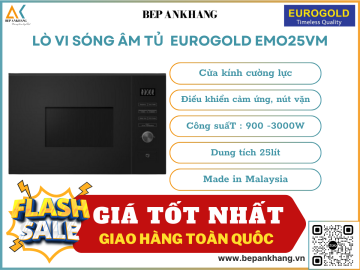 Lò vi sóng âm tủ Eurogold EMO25VM- Made in Malaysia